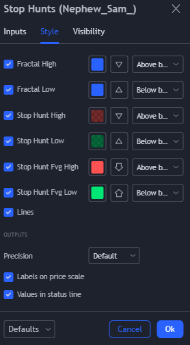 Nephew_Sam_'s tweet photo. Indicator: Raids with FVG filter

These are my settings, make sure you adjust your settings to what you prefer or else there's gonna be too many lines and dots you'll see.

Link - https://t.co/v9hJrLc14v

Like and retweet pls 🙏

@tradingview https://t.co/9VfRMqbwS8