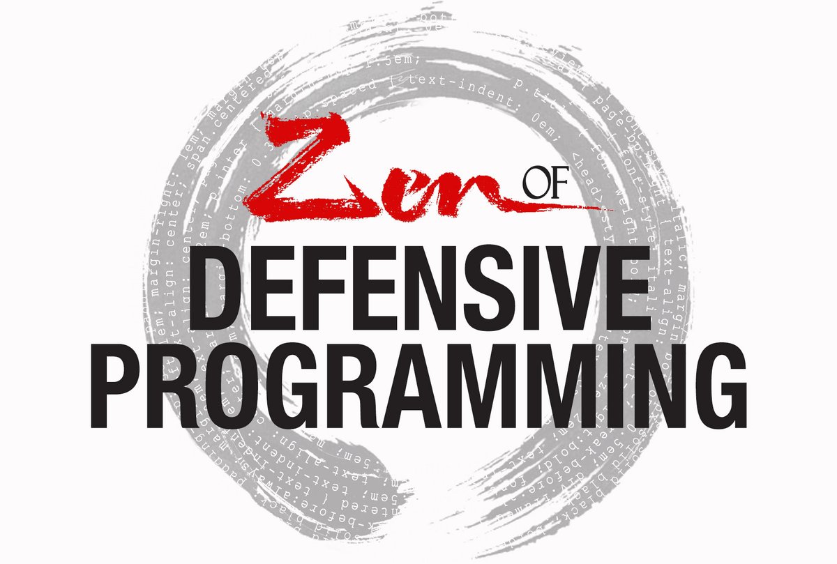 GuidoHenkel's tweet image. Here's the latest installment in my "Zen of Defensive Programming" series. Let's talk about compilers, warnings, compatibility and debugging for a moment…
#programming #programmingparadigms #DefensiveCoding
guidohenkel.com/2022/04/zen-of…