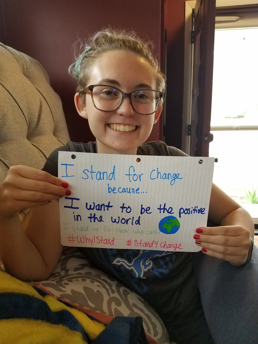 DefeatTheLabel's tweet image. One of the best things about #Stand4Change is hearing why taking a stand against l is important to you!  Make sure to tell us your why you can use the template or upload a picture, video, or drawing. Make sure to use the #Stand4Change and #WhyIStand or send it to us as a message.