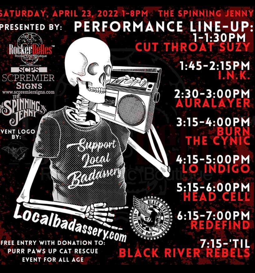 This Saturday! Let's Party!
#thespinningjenny #Saturday #live #music