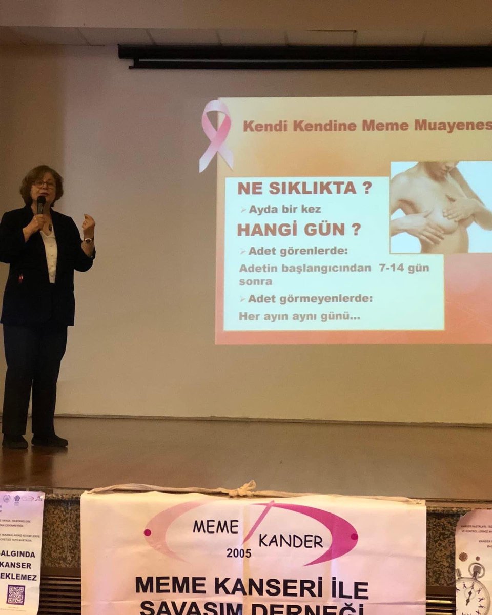 meme_ile's tweet photo. MEMEKANDER,İYTE öğrencilerinin kurduğu Women in Business grubunun konuğu olarak Erdal Saygın amfisindeydik. Maket üzerinde kendi kendine meme muayenesi eğitimi verdik.Merak ettikleri meme kanseri ile ilgili soruları yanıtladık.  #MEMEKANDER #İYTE #WomeninBusiness https://t.co/kxwBxbfHx0
