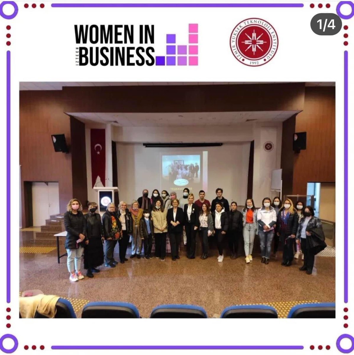 meme_ile's tweet photo. MEMEKANDER,İYTE öğrencilerinin kurduğu Women in Business grubunun konuğu olarak Erdal Saygın amfisindeydik. Maket üzerinde kendi kendine meme muayenesi eğitimi verdik.Merak ettikleri meme kanseri ile ilgili soruları yanıtladık.  #MEMEKANDER #İYTE #WomeninBusiness https://t.co/kxwBxbfHx0