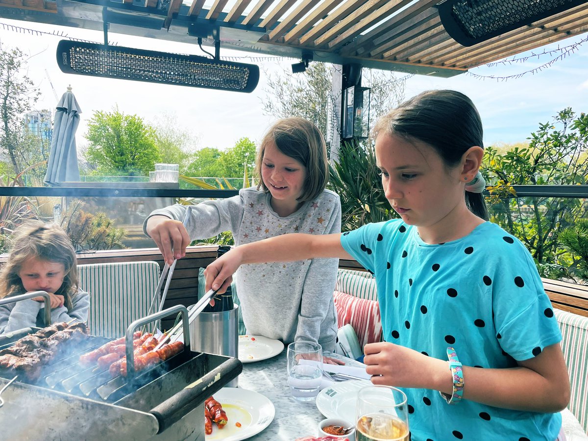 @ParrillanLondon is a blast. Great ingredients, fantastic staff, and a lovely setting. Also- I know how hard it is to find a place to eat well with kids *and* adults and this absolutely ticks all boxes.