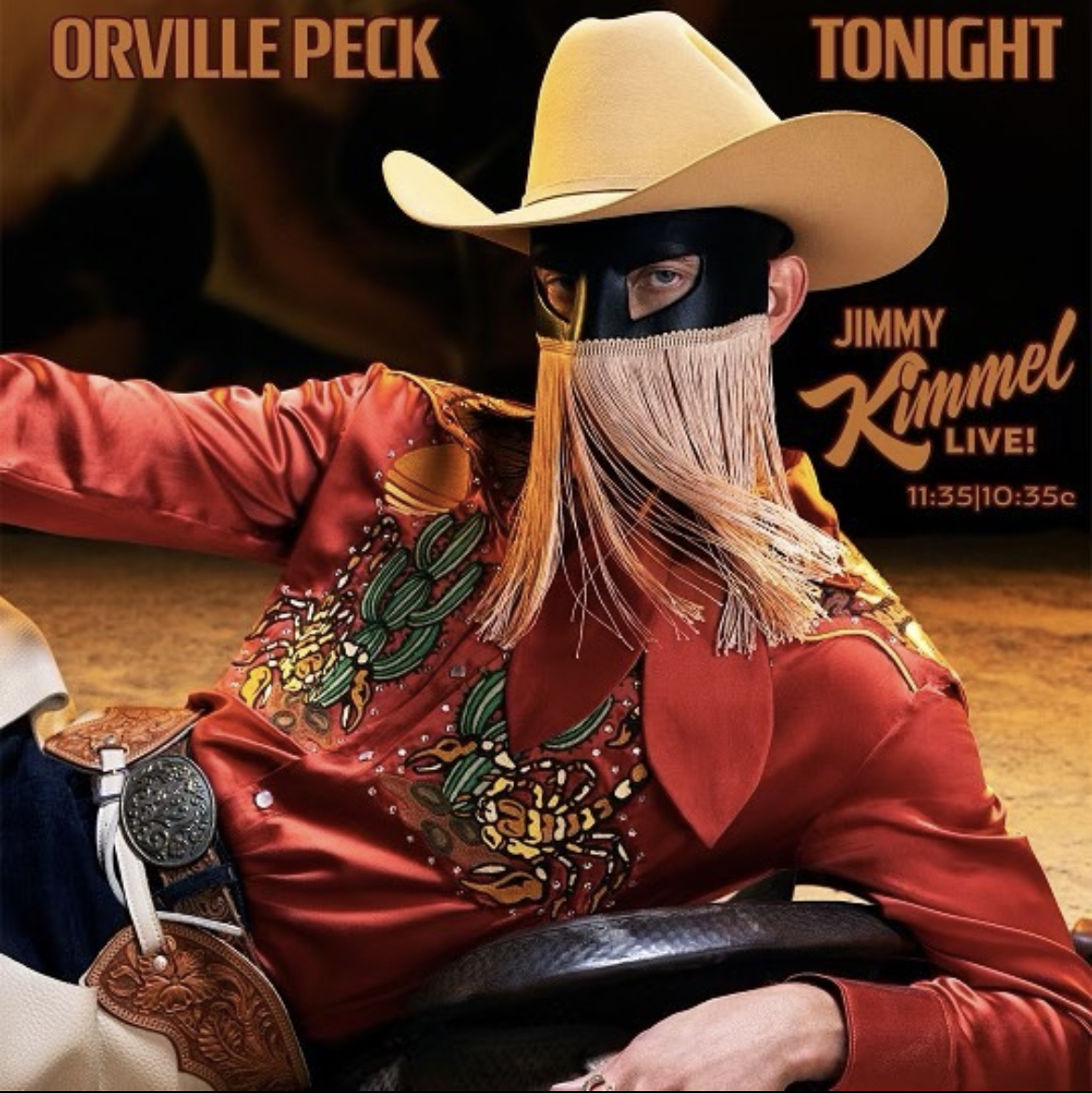 Playing on the television tonight! 🤠 @jimmykimmellive on ABC #KIMMEL