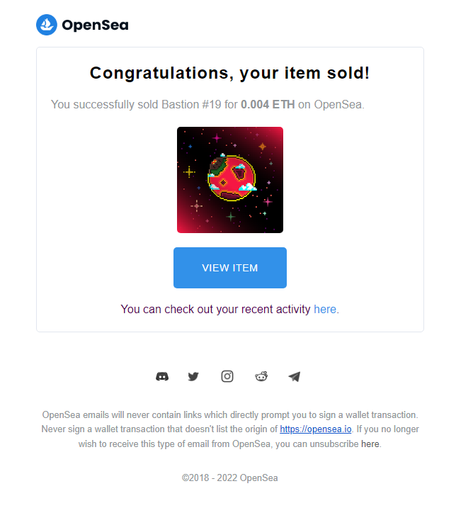 𝐁𝐚𝐬𝐭𝐢𝐨𝐧 sold out🪐😍New Owner will be participant in Giveaway from today!⭐Floor Price is still Unbeatable, its 0.004 So hurry up!⭐opensea.io/collection/shi…
#nfts #nftcollector #NFTcommunity #cryptoart #digitalart #art #nftartist #NFTGiveaway #ETH  #NFTdrops