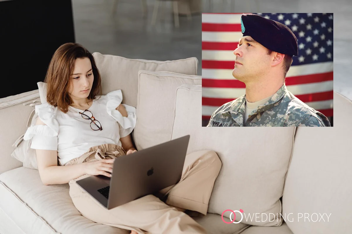Military Double Proxy Marriage WeddingProxy.com