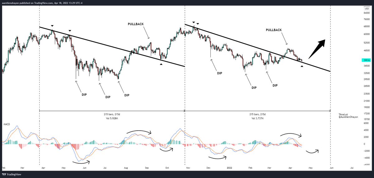 AO_btc_analyst's tweet photo. #BTC REPEATS ITS "3 DIPS AND PULLBACK REVERSAL".

BULLS ARE IN CONTROL. 🔥🔥🔥
#Bitcoin #Crypto https://t.co/OLQZzz0pje