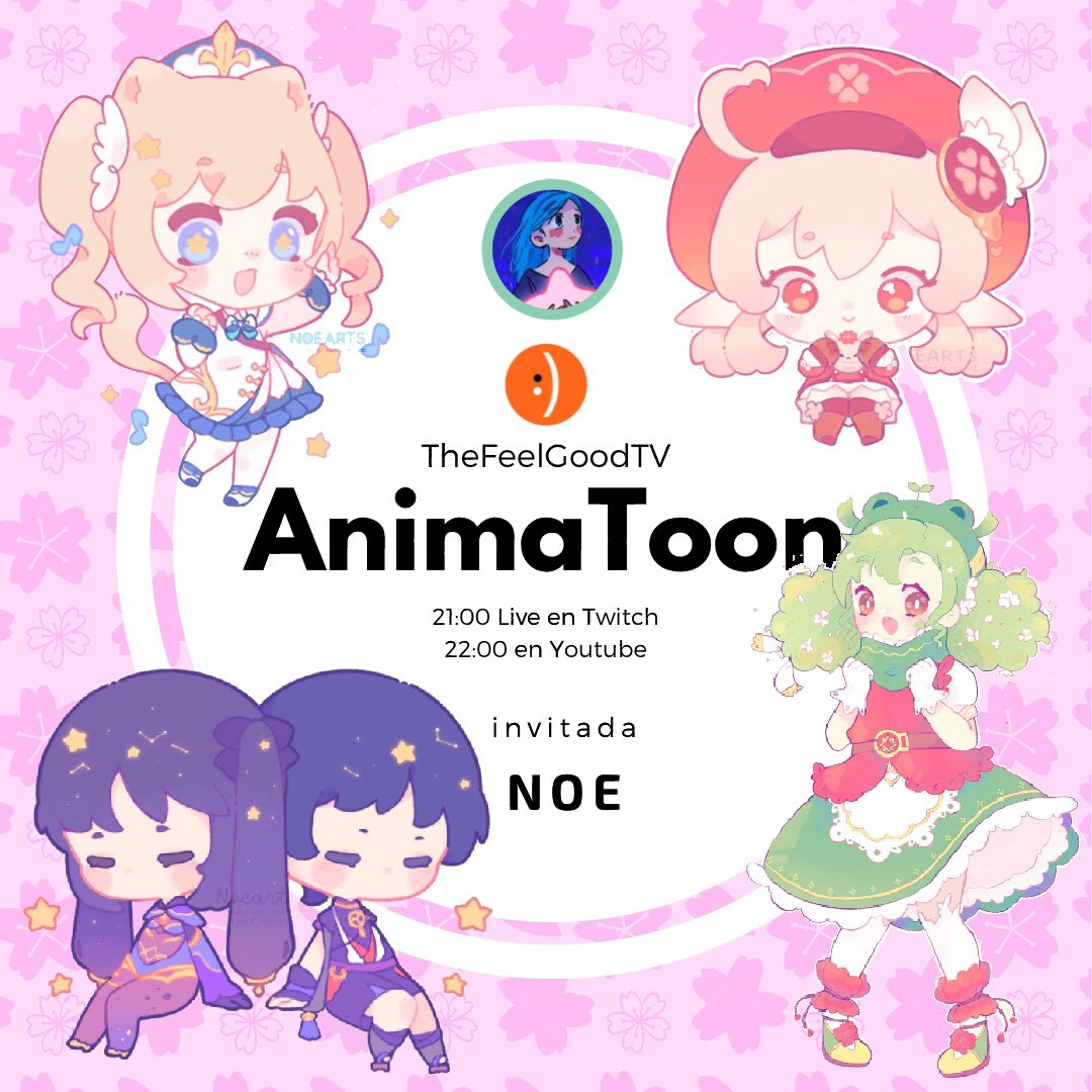 🎀AnimaToon #22🎀

Charlita con <a href="/NoeArtS/">Noe | DOKOMI 1G50</a> que hablamos de tienda online, diseño de productos, movidas con proveedores, kickstarter y más cosis!! Y yo termino (FINALLY) la historia de las magical girls!

Martes 19 a las 21h en twitch.tv/thefeelgoodtv💫