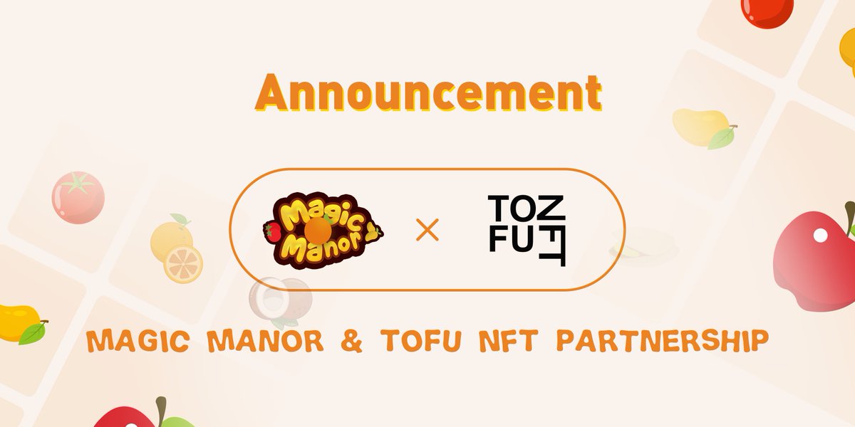 #Magicmanor &amp; <a href="/tofuNFT/">tofuNFT📛The largest multichain NFT marketplace</a> partnership announcement!
Our land will be launched on #tofuNFT soon!
Pls check the page:tofunft.com/collection/mag…

#NFTGame #NFTGaming #NFTGiveaway #GameFi #Metaverse