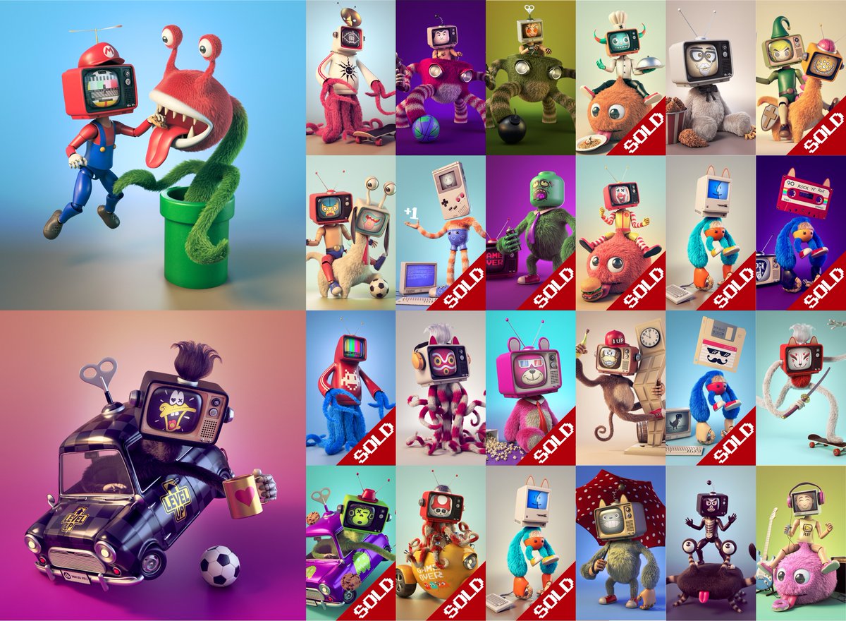 Please come and visit "Analog Doll" collection, Then you will fall in love with these dolls!!! 📺👾👾👾

Only 16/135 dolls

opensea.io/collection/ana…

Join Discord : discord.gg/ZKv3P5cAk3

#NFT #NFTCommunity #NFTdrop #nftart #OpenSeaNTF #NFTartists #Polygon #NFTJPN