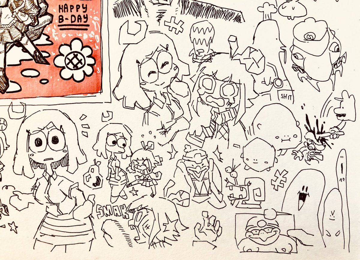 Sketchbook doodles 
