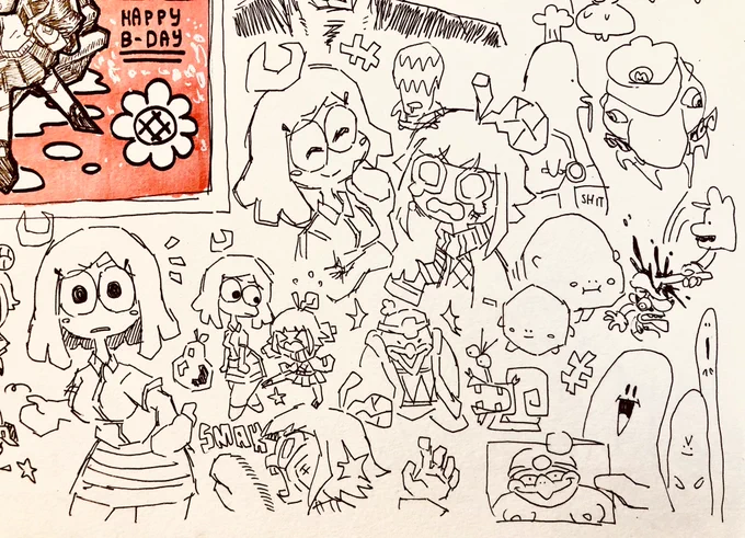 Sketchbook doodles 