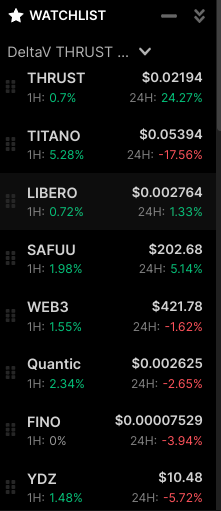 DeltaV THRUST tweet media