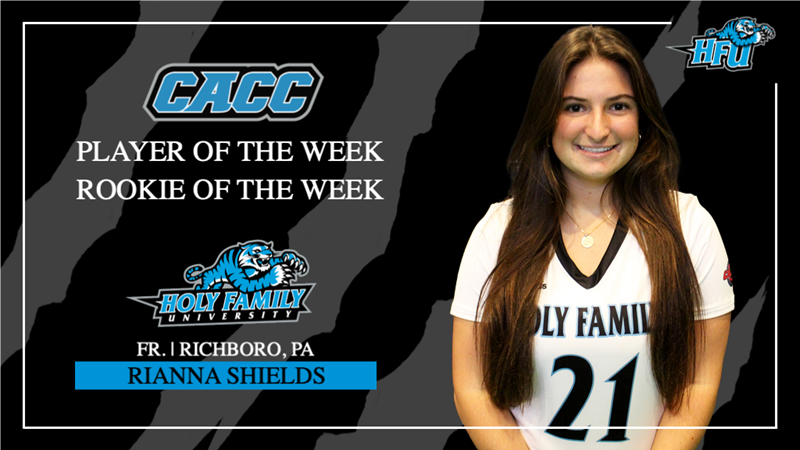 GoHFUTigers's tweet photo. Shields Named Player of the Week and Rookie for the Week for Women's Lacrosse! #HFULAX #HFUTigers Story Link: https://t.co/INTnDLaNbK https://t.co/QBSdcwVvPb
