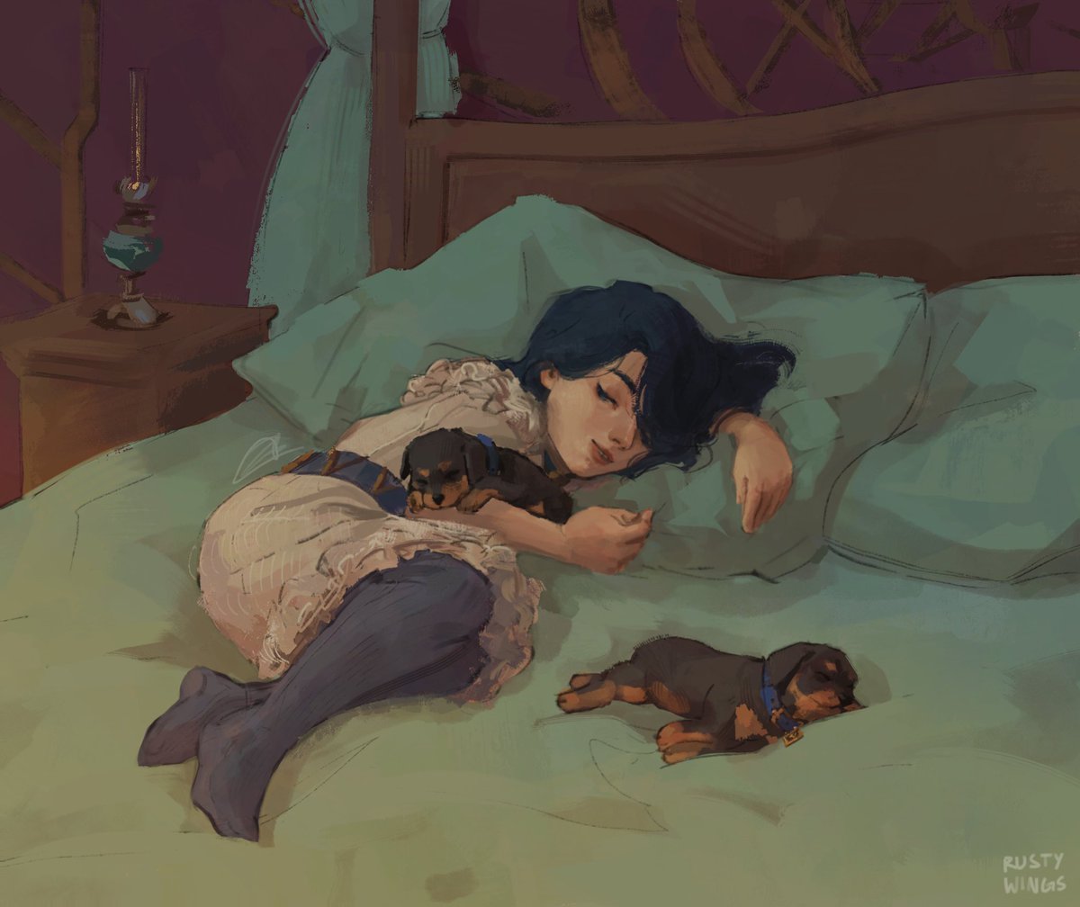 2rusty_wings2's tweet photo. Young Cait and pups 🔷

(This is a comm piece)
[ #Caitlynkiramman #Arcane #arcanefanart #LeagueOfLegends #LeagueOfLegendsFanArt ] https://t.co/3B0suPQwBW