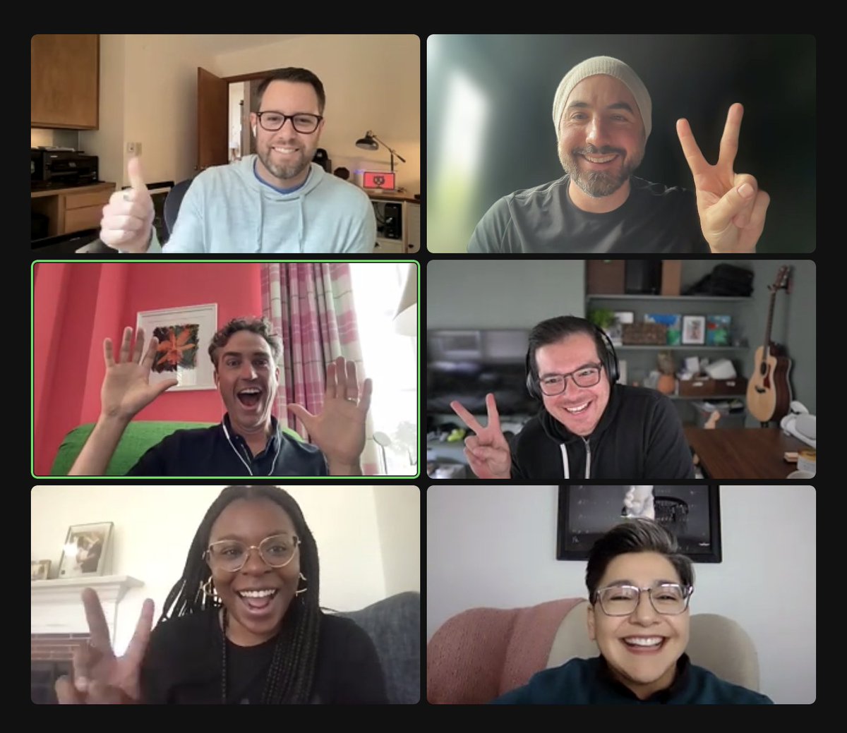 Meet the team working on <a href="/proof_xyz/">PROOF</a> | @moonbirds_xyz  - <a href="/MeltingIce/">Ryan LeFevre</a> <a href="/ryancarson/">Ryan Carson</a> <a href="/Myrainbowsoda/">Sodapop 🧟‍♀️</a> @akastevey_ <a href="/JustinMezzell/">Justin Mezzell</a> -- we just finished a big team planning meeting, we've identified 12 new roles we're hiring for, I will post them publicly in the next few days 🙏🦉