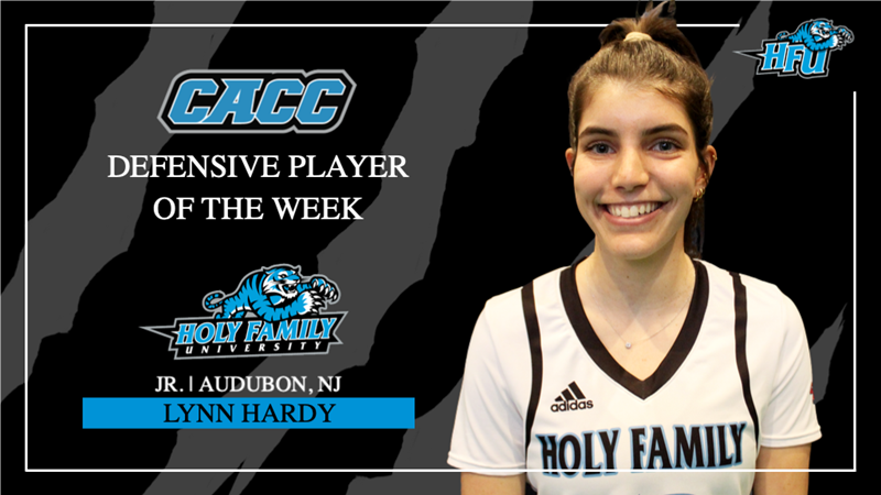 GoHFUTigers's tweet photo. Hardy Named Defensive Player of the Week for Women's Lacrosse! #HFULAX #HFUTigers Story Link: https://t.co/VqzECezYnM https://t.co/hbUFKu9SXh