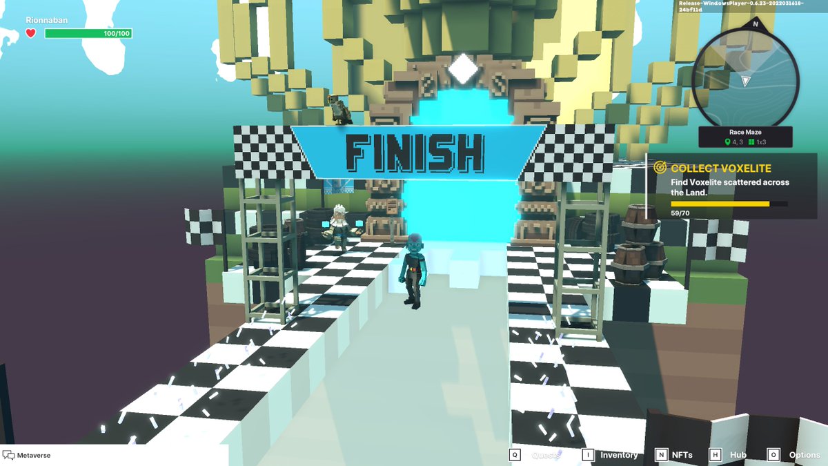 DanaTor20105395's tweet photo. Replying to 
@TheSandboxGame
Nice day! Thanks to play sandbox! Wish your good luck
 #Sandbox #metaverse #RaceMazeChallenge #NFT #NFTCommunity #Sand https://t.co/lGPuuewjYm