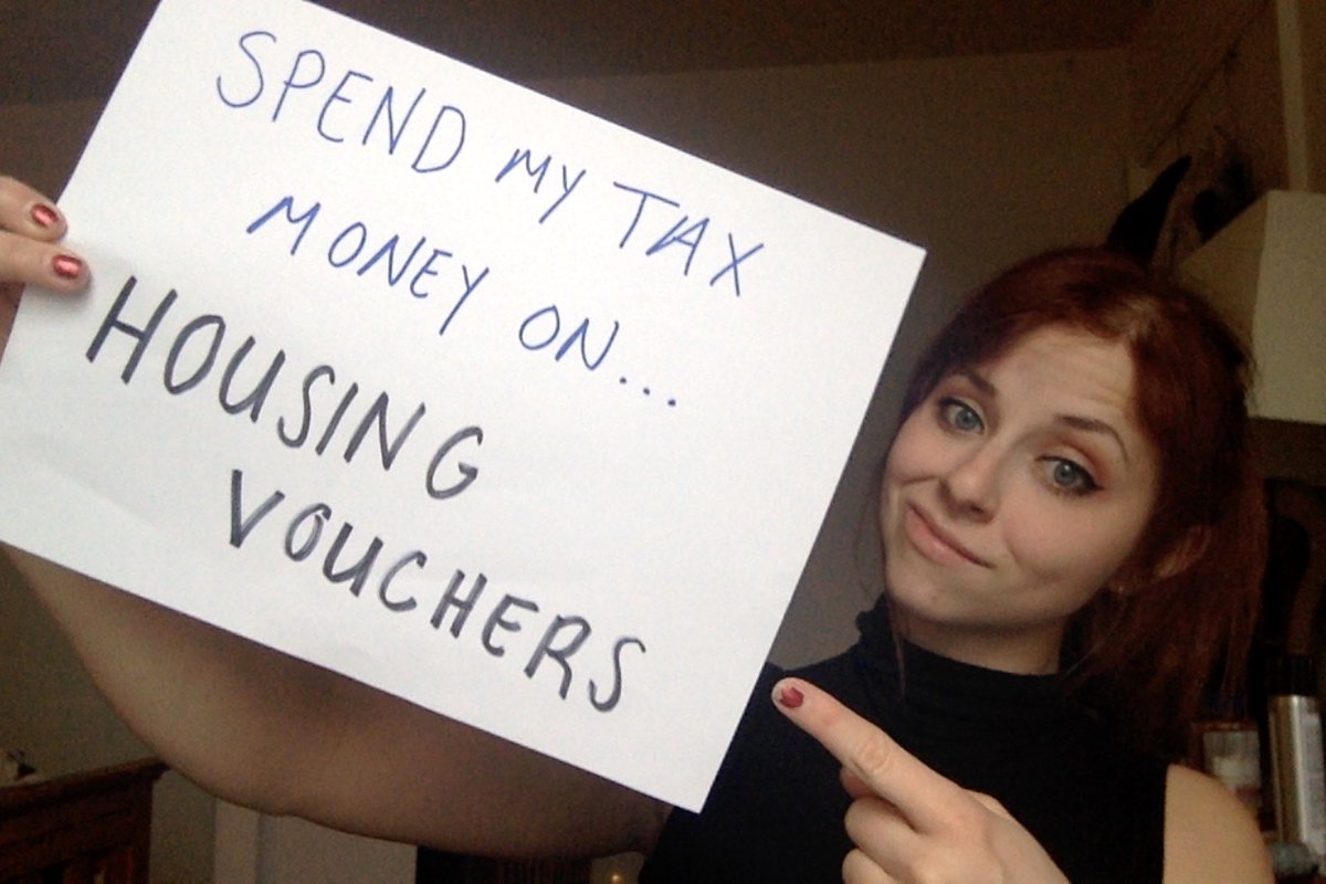 WashLegalClinic's tweet image. Our amazing law clerk Abby says spend #MyDCTaxDollars on housing vouchers! @FairBudgetDC @ChmnMendelson @BrianneKNadeau @RobertWhite_DC @trayonwhite @tweetelissa @CMLewisGeorgeW4 @CMBrookePinto @marycheh @kenyanmcduffie @VinceGrayWard7 @AnitaBondsDC  @chenderson @charlesallen