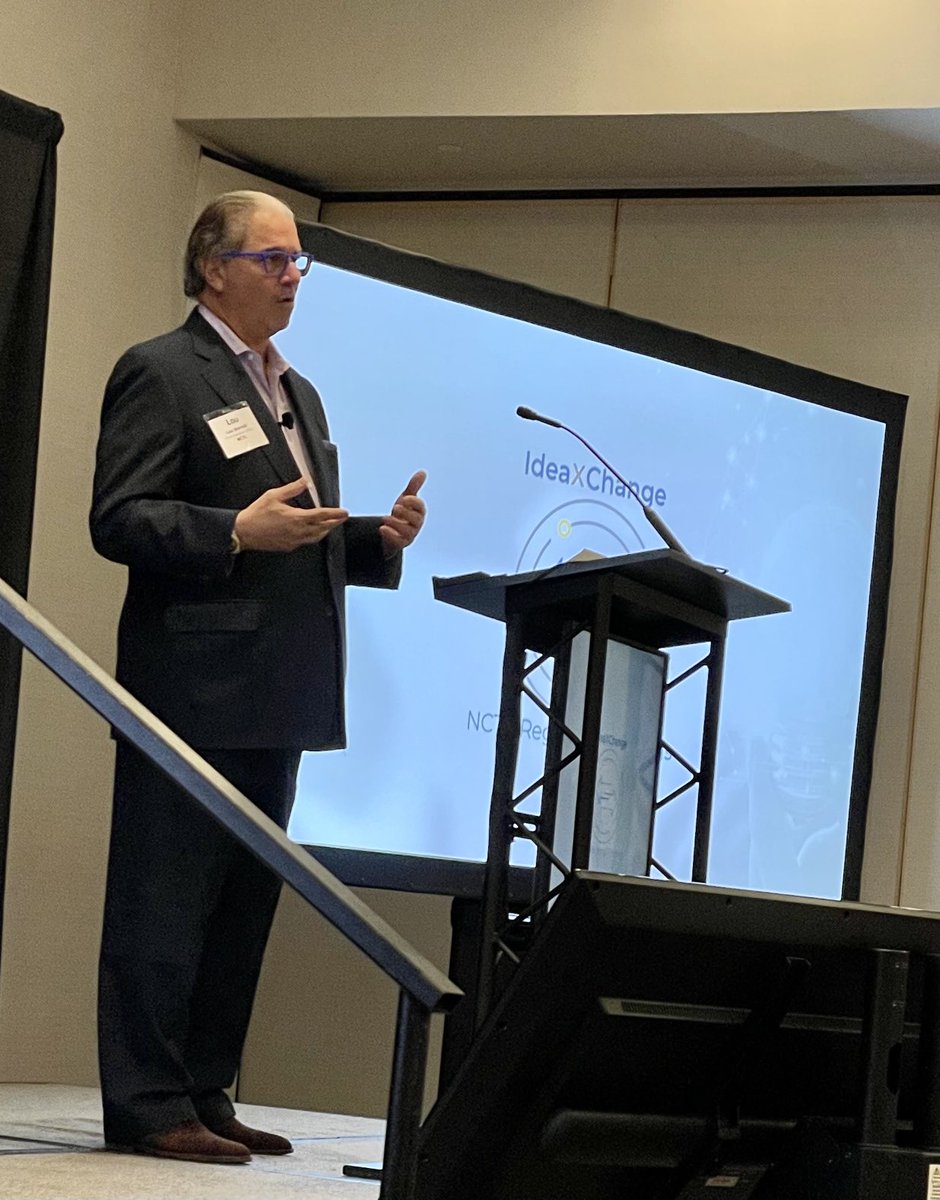 MatthewMPolka's tweet photo. #OnTheRoadAgain at the ⁦@NCTCtweets⁩ #IdeaXChange in KC with CEO Lou Borrelli. Good to be with you again, Lou, and thanks for allowing us ⁦@ACAConnects⁩ to discuss #broadband funding programs tomorrow morning. #StrongerTogether! https://t.co/sOQLlhto3N
