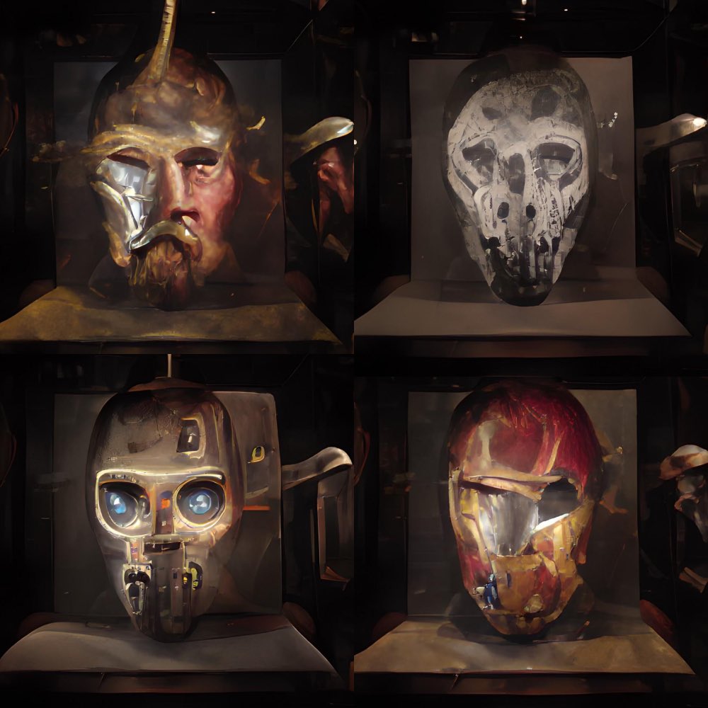 Kanral89's tweet photo. @NaythanRagland I’m a multifaceted artist currently exploring different ways to use NFTs.

Right now I’m creating a 1/1 collection called Barocco Heads which is a mix of photography and AI generated paintings.

Available on @objktcom 
https://t.co/WOXQoE3FCg https://t.co/qwwGNWtc8g