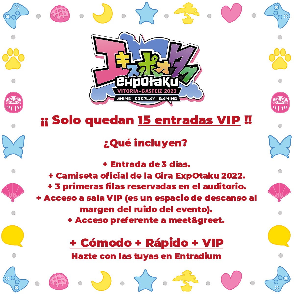 Gira ExpOtaku 2026 tweet media