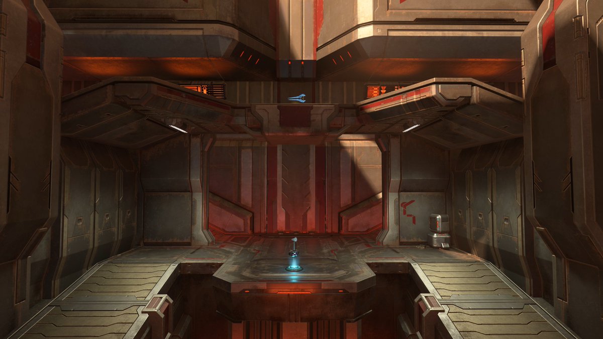 Halo's tweet photo. Enjoy a first look at Catalyst and Breaker - two new maps coming to Halo Infinite on May 3 with the release of Season 2, Lone Wolves! #HaloLoneWolves

🌋 https://t.co/Zqh4GQpd1s https://t.co/MbuxV0MZJl