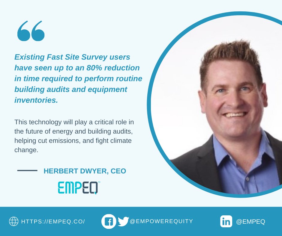 EMPEQ's CEO, <a href="/HerbertDwyer/">Herbert Dwyer</a>'s article, "Software Application to Accelerate Building Audits and Efficiency Targets" was included in Vol. 3, No. 6 of the International Journal of Energy Management. Login to read more: aeecenter.org
#EMPEQ #energyefficiency #fastsitesurvery