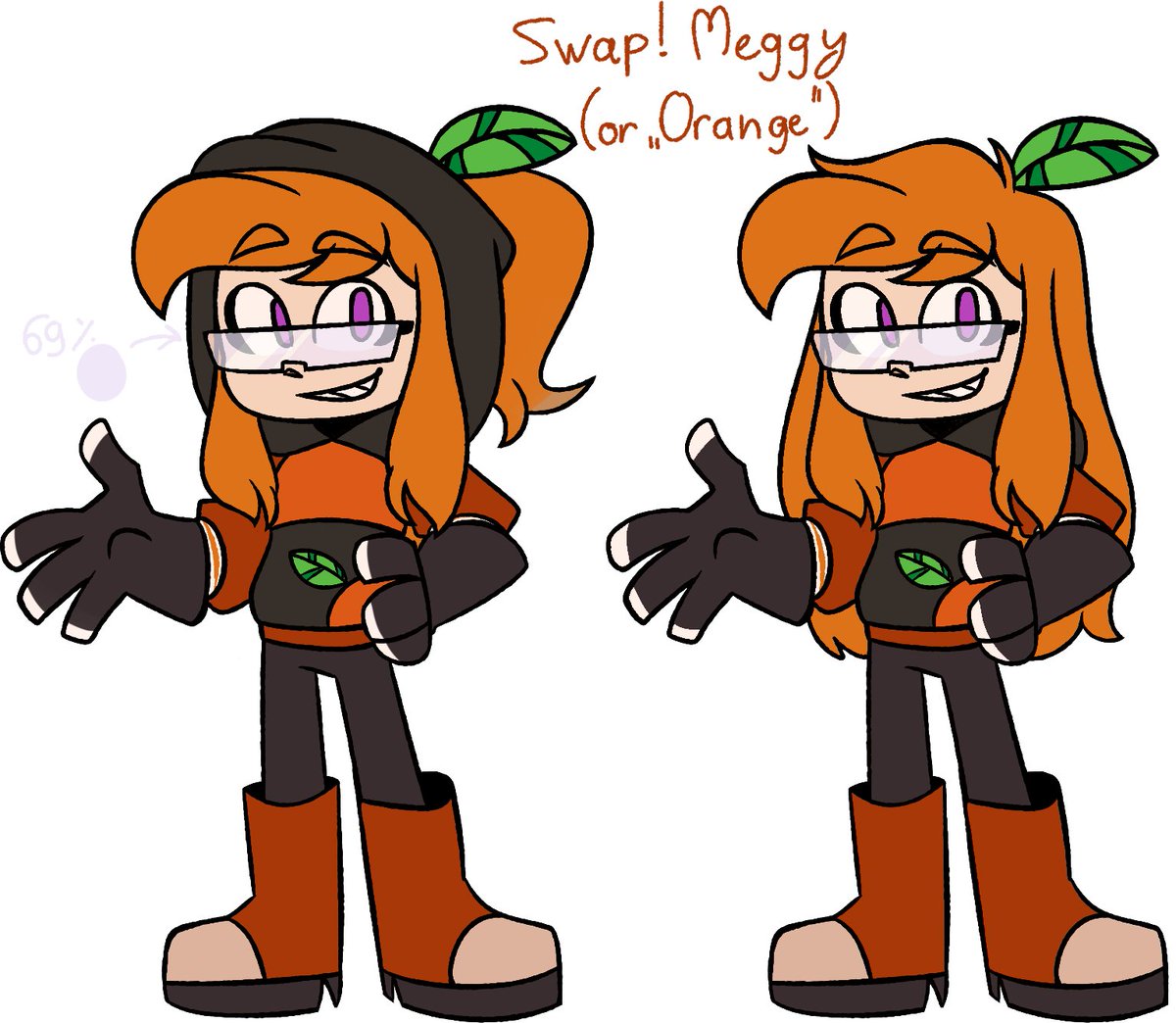 quackkrya's tweet photo. welp i tried to do smth with her

so swap meggy here is melony...and instead of deity mask she got an tankman mask....for some reason idk i just want to tie it up with Newgrounds 

#smg4 #smg4meggy https://t.co/YbNOcvarNh