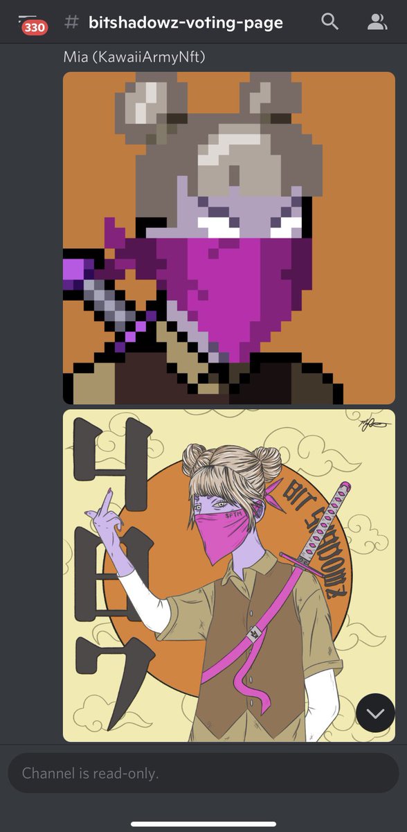 Hi Twitter friends!! I just realized that voting is live for the Bit Shadowz art comp! Would mean a lot to me if you could shoot my entry a vote in the <a href="/SEArtCollective/">SOUTHERN EMPIRE</a> discord (discord.gg/3XyuPYUW). Thank you so much🥰🤘🏻