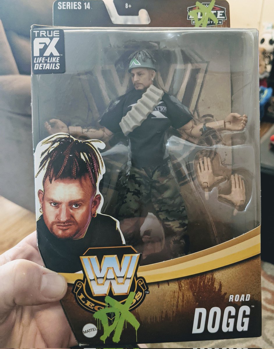 whysoserious401's tweet photo. Scored this DEGENERATE for my collection! @Mattel @WWE #OhYouDidntknow?! #figurelife #WWE #AttitudeEra https://t.co/IAR8vyCBka