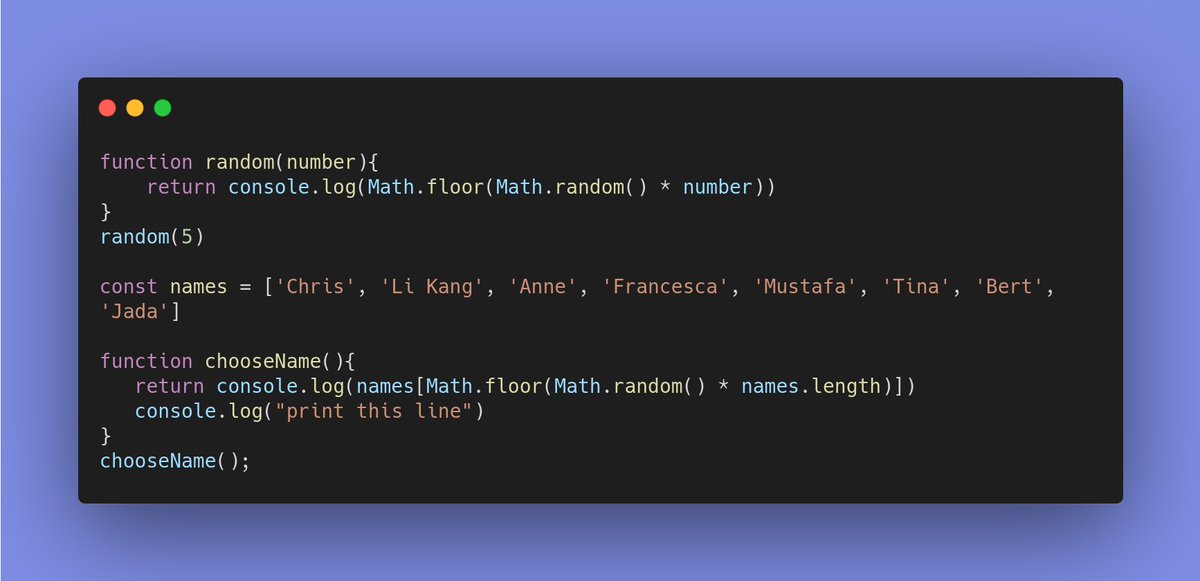 ar5ha_d's tweet image. Day 6
✅ Call stack
✅ return, Automatic semicolon insertion
#basicsofprogramming 
@TheOdinProject