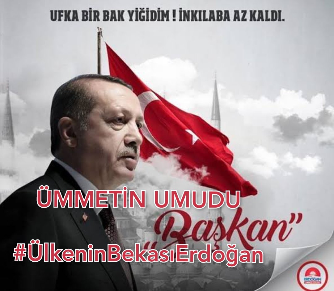 Nankörlere inat biz senden razıyız, ALLAH'da senden razı olsun...

"Recep Tayyip Erdoğan" bu topraklarda umudun adı ve Milli dirilişimizin resmidir…

ÜMMETİN UMUDU

#ÜlkeninBekasıErdoğan

Milli Diriliş Birliği
Ak davam
Akıncılar TT