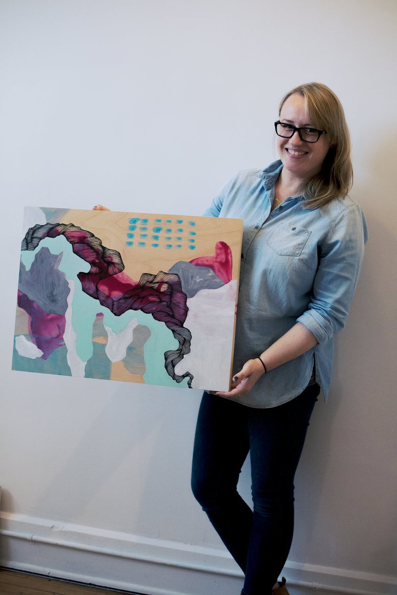 ourbloodspeaks's tweet image. MEET THE ARTISTS!
Cory Favre's work is inspired by politics and social issues, particularly topics affecting women. By using bright colors, humor and approachable imagery, Cory is able to engage her audiences in difficult subject matter. 
coryfavre.com