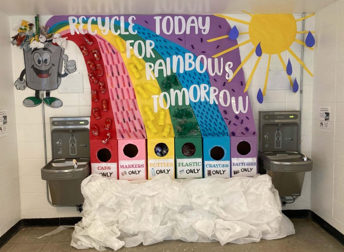 We entered a recycling display contest with PepsiCo and we are a finalist for the $3000 grand prize! 
We need your help!!! Please go onto the PepsiCo Recycling Facebook page and vote for JMI's display! facebook.com/11519204515877…