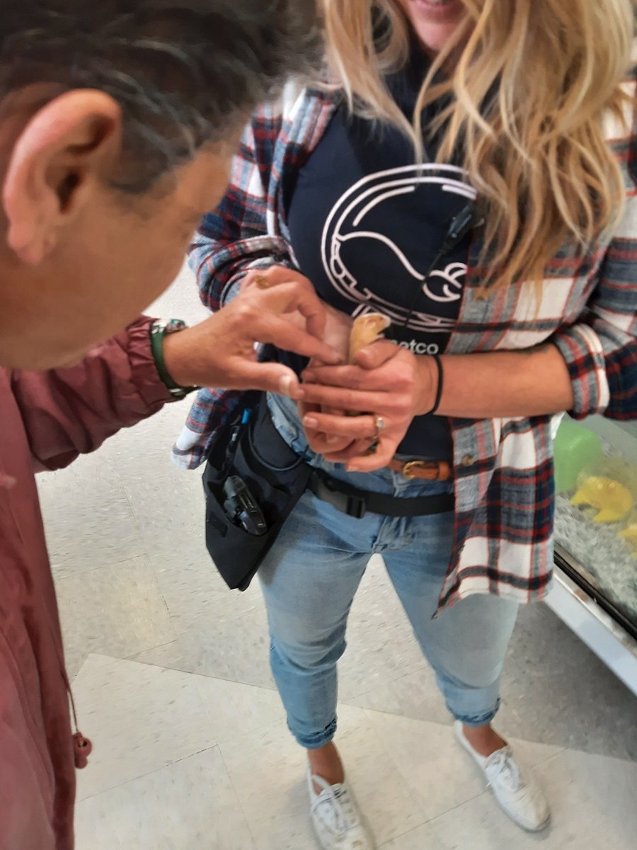 AbilityWorksInc's tweet image. We had lots of fun today @Petco  ! We learned so much from the staff. They taught us about animal care, some really cool fun facts about reptiles, and we got to pet some cool animals like hampsters, lizards, and mice! #pets #disabilityprogram