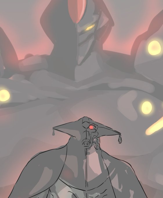 たまに線を後から引いてみる

メカとかはこっちの方が自分には向いてるかもしれん 