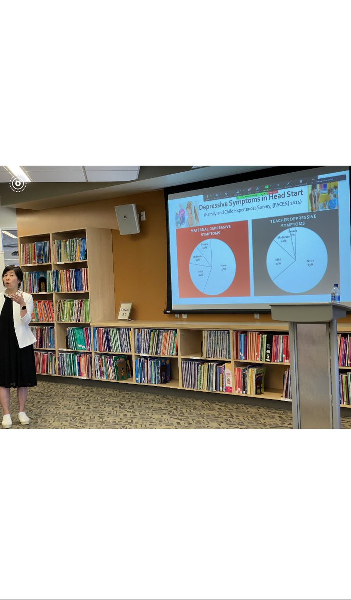 PAHPLabUNOmaha's tweet photo. It was an honor to have Dr. Kyong-Ah Kwon from the @UofOklahoma  presented on "Happy Teachers, Happy Kids" project @UNOmaha 🙂 https://t.co/6mJzRYLJLB