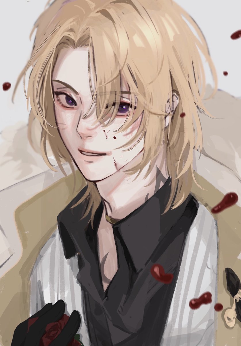garigemu's tweet photo. #drawluca 
mean and evil Mafia Boss😈 https://t.co/J7EewT9weW