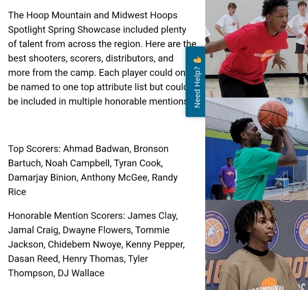 Congratulations to <a href="/PrepLegal/">Legal Prep Wildcats Hoops</a> 2023 6'-0" Damarjay Binion and 2024's 5'-7" PG Jamal Craig and 6'-3" Dwayne Flowers for being named to the Top Scorers list at the <a href="/HoopMountainMW/">Hoop Mountain Midwest</a> Spring Showcase in March in Northbrook.
<a href="/MHS_Boys_/">Midwest Hoops Spotlight</a> <a href="/chicagogrinders/">ChiGrinders</a>