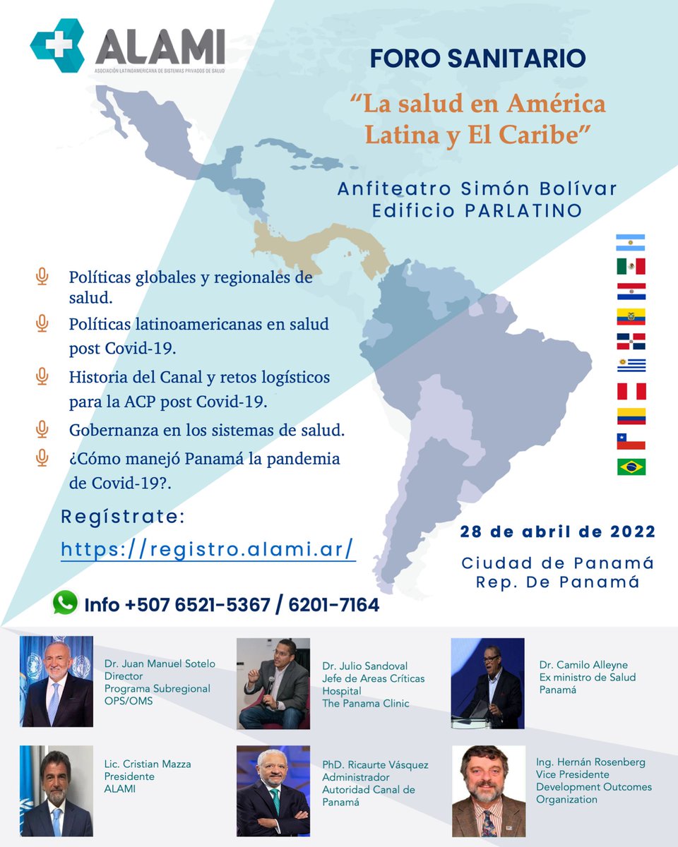 AspamiPTY's tweet photo. Cordial invitación a todas las instituciones y empresas afines a la salud.  Inscríbete y participa. https://t.co/tFjFiA9tqq
