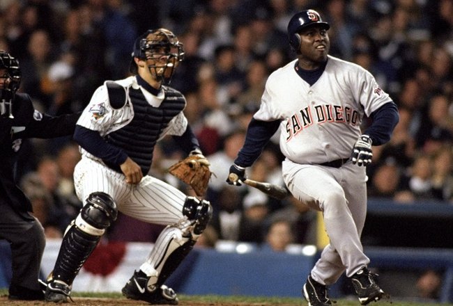 Baseball In Pics on X: Tony Gwynn hitting in the 1998 World