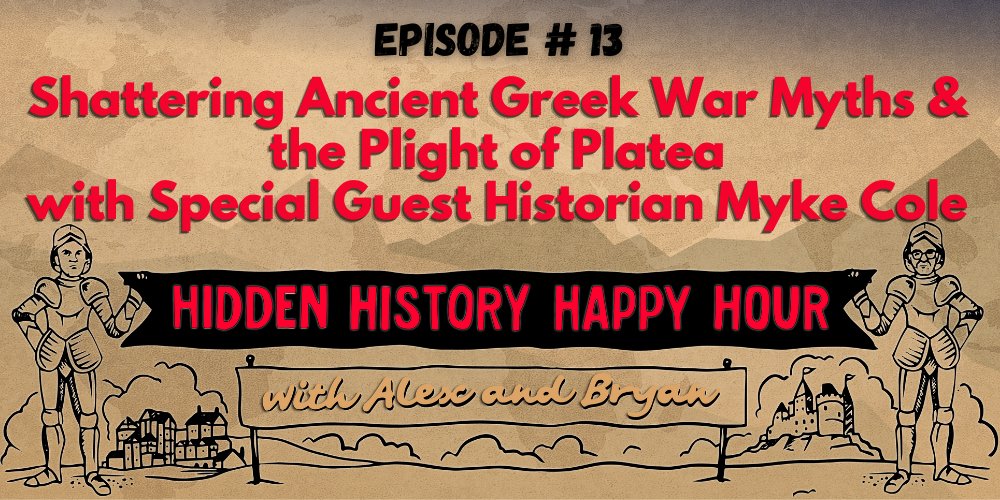 Hidden History Happy Hour Fans, our new episode dropped featuring @MykeCole! Cheers! Listen here: hiddenhistoryhappyhour.com/2022/04/18/sha…
@denvercunning @ajcdeane #history #hiddenhistoryhappyhour #happyhour #MondayMotivaton #podcast #greekhistory