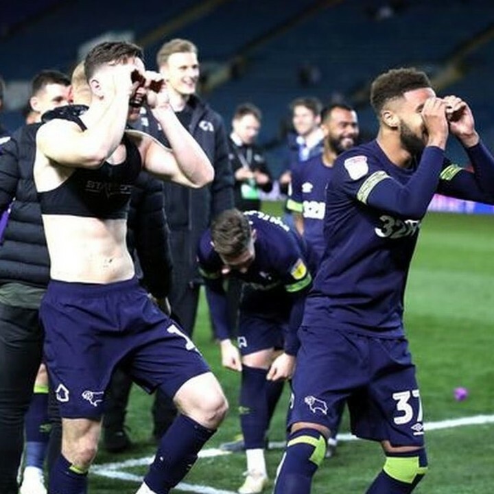 allleedsaway's tweet image. BREAKING NEWS: Flood alert in Leeds as Derby relegated and 1000's of Leeds fans piss themselves laughing. instagr.am/p/CcgJO52qR4N/