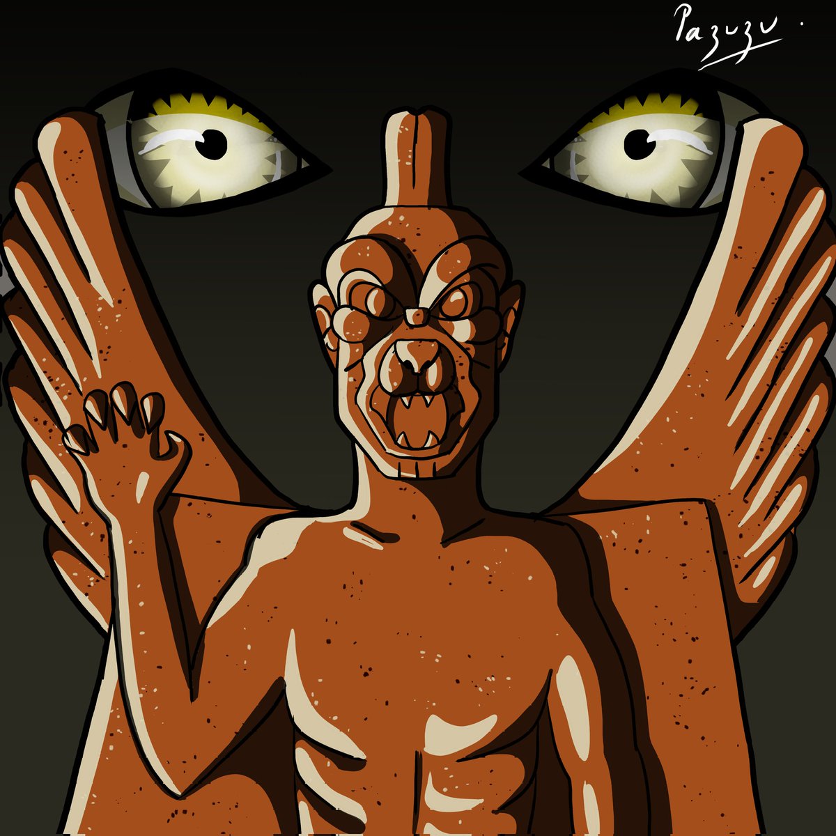 TheCroutonne45's tweet photo. Finaly i made a background for #pazuzu
https://t.co/RDPd8TUMop #mythicalmonster
#mythicalmovie
https://t.co/voXCvWBqBO
And dont forget our turtles
https://t.co/PCXfeCPBQ6
https://t.co/H7dO20FUj9
#cryptoartist #horror
#nft #nftart #nftartist #nfts #nftcollector #nftcommunity https://t.co/5nJazQKJQC