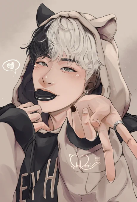 🖤🤍

#ATEEZfanart #HONGJOONG 