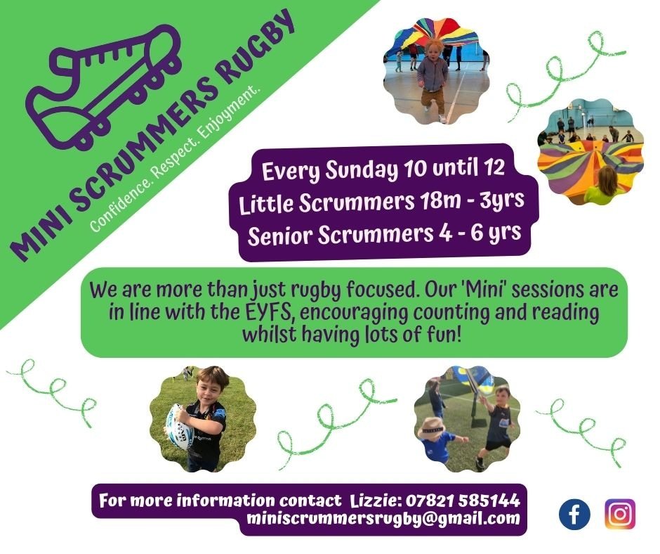 ⚡More than just a #microrugby group, we focus on:- #evasion #confidence #gameskills #socialising #bonding #colours #numbers #handeyecoordination. 

🏉 Come and see what the fuss is about in #Pershore

🟢🟣 #playitloveit #familyfun  #getactive #Rugby #sports