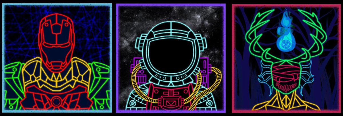 ❌AUCTION IS LIVE <a href="/exchgART/">Exchange Art</a>❌

NEONX 
10 - The Ironman
11 - The Astronaut
12 - The Shaman

Start: 0.4◎
Tick: 0.2◎
Duration: 48 hours
End Date: Wed 20th Apr 9PM UTC
Check l!nk in bio &amp; animated gif in reply👇🏻

Come and join us! NEONX will glow your mind! 🤯