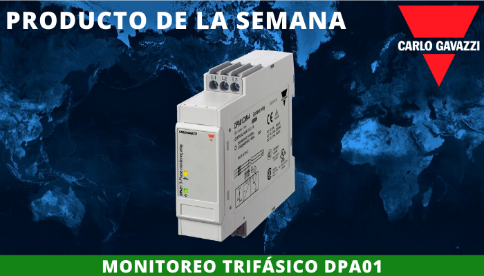 CarloGavazziMex's tweet photo. Carlo Gavazzi presenta el relevador de monitoreo trifásico de la serie DPA01 como  producto de la semana.

https://t.co/ITEXwWRNRb

MexicoSales@carlogavazzi.com

+52 55 5373 7042

#PhaseSequence #RegeneratedVoltage #PhaseLoss #ThreePhaseMonitors #MonitoringRelays #Elevators https://t.co/sG2Xi1IsrC