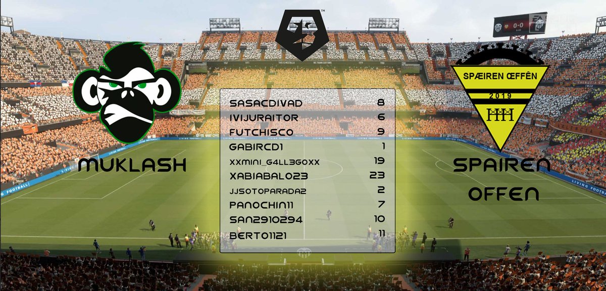 SpairenOffen's tweet photo. DÍA DE PARTIDO!🟡⚪ #Spiaren
Después de tres años volvemos a competir, hoy empezamos la liga en VFO 

🕚23:20
🏆J.1 @VFOspain
🆚 @Muklash__
📺 https://t.co/DVaBXS91Pq https://t.co/MtJrWYWChW